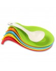 1 Uds. Utensilios de Cocina dispositivos accesorios de Cocina pequeña cuchara colorida de silicona alfombrilla para herramientas