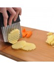 Cortador de patatas fritas de acero inoxidable para hacer patatas fritas pelador cortar cuchillos para fruta y verdura cortador 