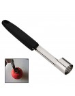 Gran oferta de fruta de acero inoxidable negro Apple descorazonador de peras removedor cortador herramienta de cocina