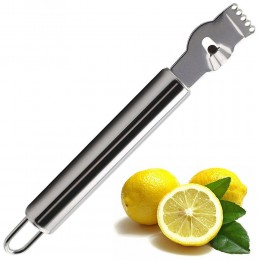 Nuevos peladores de limón de acero inoxidable naranja cítricos acanalador de fruta pelador de fruta utensilios de cocina