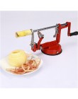 3 en 1 máquina peladora de manzana de patata de acero Corer rebanadora Slinky cortador de barra de mano