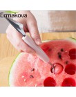 Herramienta de tallado de frutas con forma de cortador de frutas y pelador de cocina multifuncional ermacina 2 en 1
