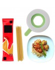 1 Pieza de plástico creativo a medida de espagueti 1-4 piezas de Pasta ajustable herramientas de medición de fideos