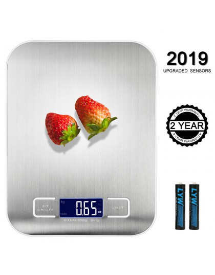 Báscula de alimentos-báscula de cocina-báscula Digital de alimentos-pesa en gramos kilogramos libras onzas g kg lb oz-11 Lb/5Kg 