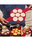 1 Uds. De silicona antiadherente fantástico huevo máquina de hacer panqueques anillo de cocina para hornear moldes de tortilla m