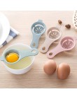 Dropship herramienta de huevos de cocina separador de yema de huevo de grado alimenticio separación de proteínas huevos de mano 