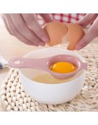 Dropship herramienta de huevos de cocina separador de yema de huevo de grado alimenticio separación de proteínas huevos de mano 