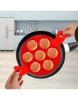 Tortita de silicona antiadherente herramienta de cocina corazón para hacer panqueques cocina para hornear huevos molde para horn