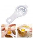 1 piezas huevo de plástico de divisores de yema de huevo separador de seguro práctica mano huevo herramientas Kicthen cocina Gad