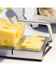 Nueva herramienta cortadora de queso de acero inoxidable 1 cortador de alambre para queso con tabla de servir para mantequilla d