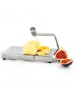 Nueva herramienta cortadora de queso de acero inoxidable 1 cortador de alambre para queso con tabla de servir para mantequilla d