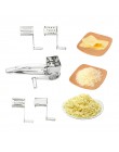 4 tambores cuchillas rallador rotatorio para queso de acero inoxidable rebanadora de queso trituradora cortador de mantequilla u