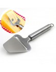 1 unidad antiadherente de acero inoxidable cortador de cuchilla para queso cortador de mantequilla rallador plano herramientas d