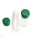 4 Uds. Salero de especias de plástico frasco de condimento para barbacoa botella de vinagre vinagrera de cocina 10,5*4 cm 80 ml