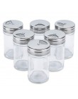 Utensilios de cocina botella para condimento de especias caja de almacenamiento de especias de cocina botella tarros transparent