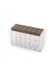1 Uds. Tarro de especias caja de condimento estante de especias de cocina botella de almacenamiento tarros transparente PP sal p