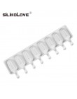 Silikove 8 cavidades moldes de helado fabricantes de silicona de material grueso moldes DIY moldes de cubos de hielo bandeja de 