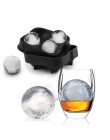 Cubo de hielo para whisky molde de bola molde de ladrillo barra redonda accesorios de alta calidad Color negro molde de herramie
