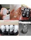 Bandeja para hacer cubitos de hielo 3D cráneo molde de silicona forma de diamante 4 cavidades DIY máquina de hielo uso doméstico