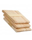 50 unids/lote de palitos de helado artesanales de madera, palitos de paletas de madera Natural, herramientas para pasteles, manu