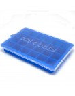 5 colores 24 rejillas de silicona cubito de hielo con tapa bandeja de cavidad ecológica cubitos de hielo pequeño molde para frut
