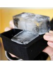 Cubito de hielo grande de silicona de 4 cavidades molde de jabón de jalea molde bandeja herramienta de helado herramientas cubit