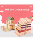 50 unids/lote madera de artesanía de palos de helado Pop palos de helado de madera Natural pastel herramientas niños DIY hecho a