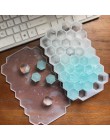 37 cubitos de hielo en forma de panal, bandejas de silicona para hacer cubitos de hielo, contenedores de molde de hielo con tapa