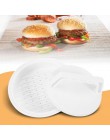 1 juego de forma redonda de hamburguesa prensa de plástico de calidad alimentaria hamburguesa Parrilla de ternera hamburguesa má