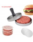 Alta calidad de forma redonda hamburguesa prensa aleación de aluminio 11 cm hamburguesa carne Parrilla de ternera hamburguesa pr