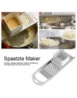 Máquina de Pasta Manual de fideos Spaetzle fabricante de acero inoxidable hoja Spaetzle fideos Dumpling hacer Pasta herramienta 