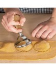 Máquina de corte a mano de Pasta máquina de grabado en relieve de bola de masa con utensilio de cocina Mutfak aksesuarrali utens