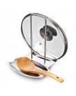 Recipiente de acero inoxidable tapa del estante de la olla soporte para cuchara hogar aplicación de los productos para 2018 nuev