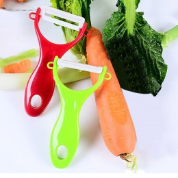 Pelador de verduras repollo ralladores rebanador de papas para ensalada cortador de plástico 13cm pelador utensilios de cocina 