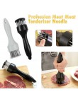 1 unidad de nuevas herramientas de cocina calificadas, aguja de ablandador de carne profesional con herramientas de cocina de ac