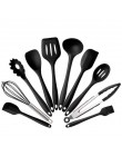 El juego de utensilios de cocina incluye 10 piezas de utensilios de cocina antiadherentes Servidor de espagueti, cuchara de sopa