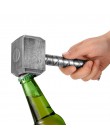 Abridor de Botellas de Cerveza de Plata Jinjian Martillo Multifunción de Abrebotellas de Cerveza en Forma de Thor con Abridor de