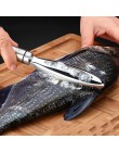 Ralladores de raspado de escamas de pescado inoxidable removedor rápido pelador para limpieza raspador de huesos de pescado pinz