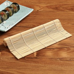 Nueva llegada conjunto de Sushi manteles de bambú enrollables palas de arroz herramientas cocina DIY Accesorios