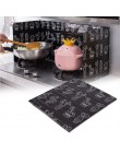 Cocina plegable de aluminio cocina placa deflectora sartén de freír aceite protección contra salpicaduras pantalla accesorios de