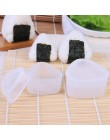 2 unids/lote DIY molde para Sushi Onigiri bola de arroz prensa para alimentos Triangular máquina de Sushi molde Sushi Kit japoné