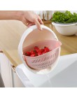 2019 útil de alta calidad de moda doble escurridor de cestas de lavado de cocina colador fideos verduras fruta regalo Dropshippi