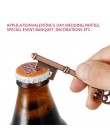 50 Uds llave de Metal botella de cerveza abridor vino llavero anillo fiesta de favores de la boda de cocina Vintage accesorios r