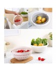 2018 de alta calidad de moda doble escurridor de cestas de lavado de cocina colador fideos verduras fruta regalo Dropshipping Q2