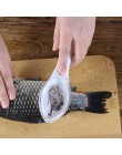 Cepillo de piel de pescado rascador de escamas de pesca cepillo ralladores de eliminación rápida cuchillo pelador de pescado par
