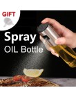 Acero inoxidable aceite de oliva botella de Spray aceite vinagre botellas de Spray bomba de agua salsa botes parrilla barbacoa r
