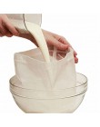 Bolsa de leche de nuez grado comercial reutilizable bolsa de leche de almendra colador de malla fina de Nylon Cheesecloth Filtro