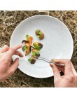 13,9 cm/5,47 pulgadas Mini Chef profesional de pinzas para presentación de acero inoxidable de cocina Chef herramienta