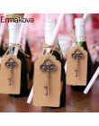 Ermanikon 50 unids/lote abridor de botellas esqueleto abridor de vino regalos de boda para invitados fiesta rústica de boda favo