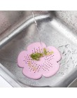 SJ estrella Flor de malla de silicona filtro colador de fregadero colador de baño accesorios de cocina Gadgets